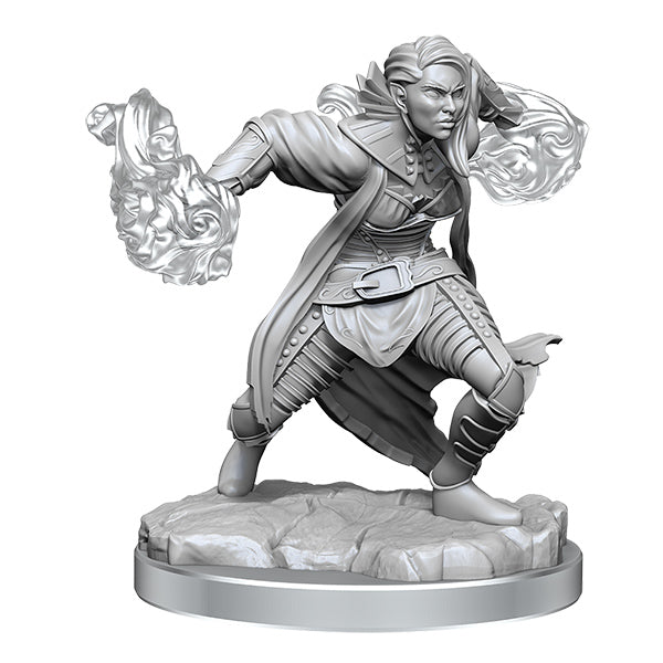 D&D Nolzur's Marvelous Miniatures: Half-Elf Warlock - #90410