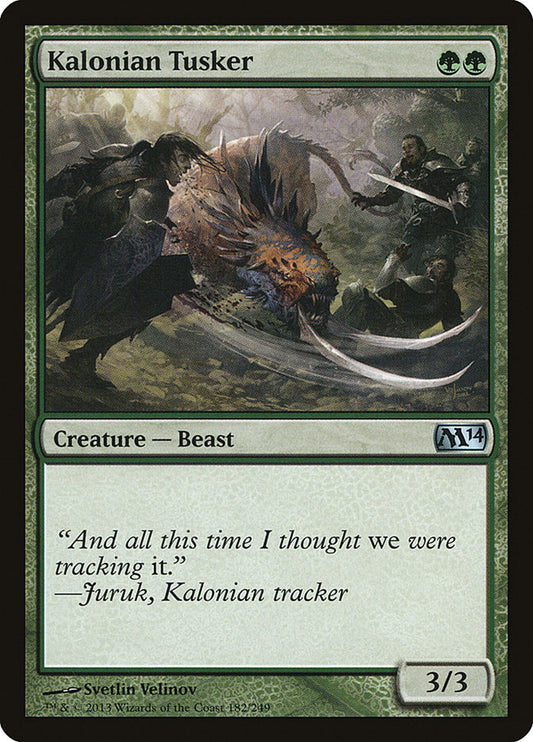 Kalonian Tusker - M14 182