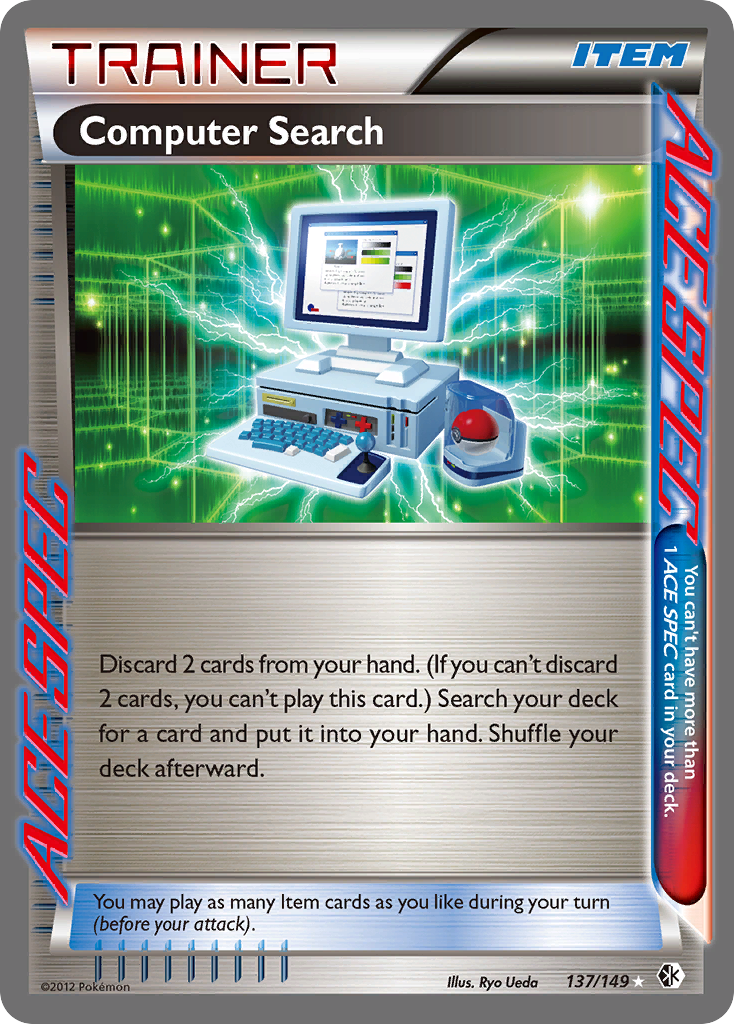 Computer Search - Boundaries Crossed 137  (Foil) - Near Mint - Ungraded
