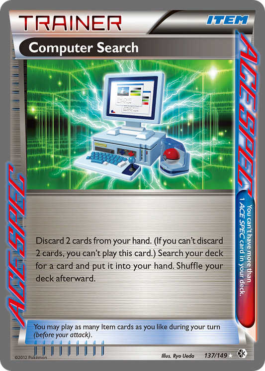 Computer Search - Boundaries Crossed 137  (Foil) - Near Mint - Ungraded