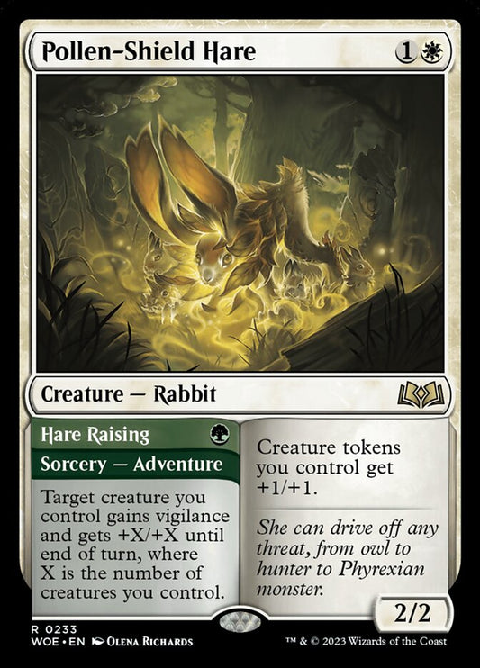 Pollen-Shield Hare // Hare Raising - WOE 233