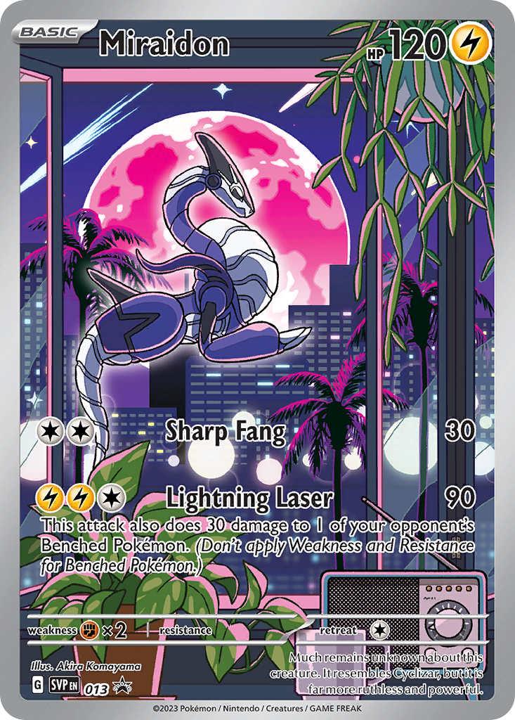 Miraidon - Scarlet & Violet Promo 13  (Foil) - Near Mint