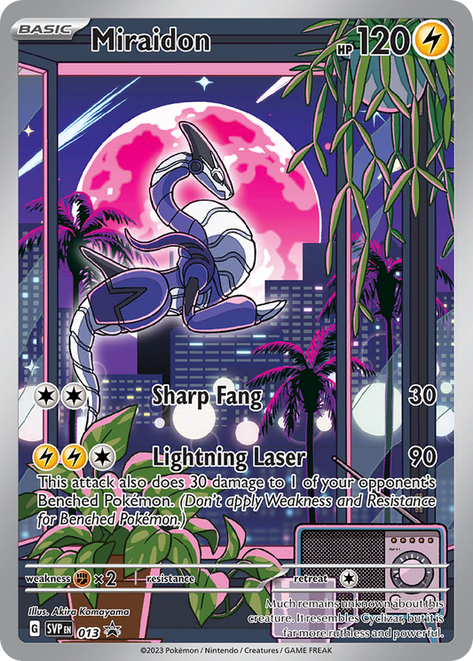 Miraidon - Scarlet & Violet Promo 13  (Foil) - Near Mint - Ungraded