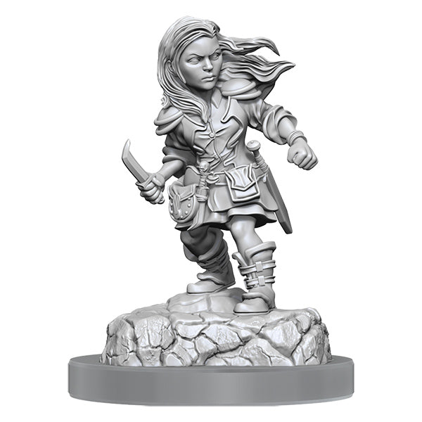 D&D Nolzur's Marvelous Miniatures: Halfling Rogue Female - #90403