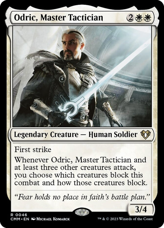 Odric, Master Tactician - CMM 46  (Foil)