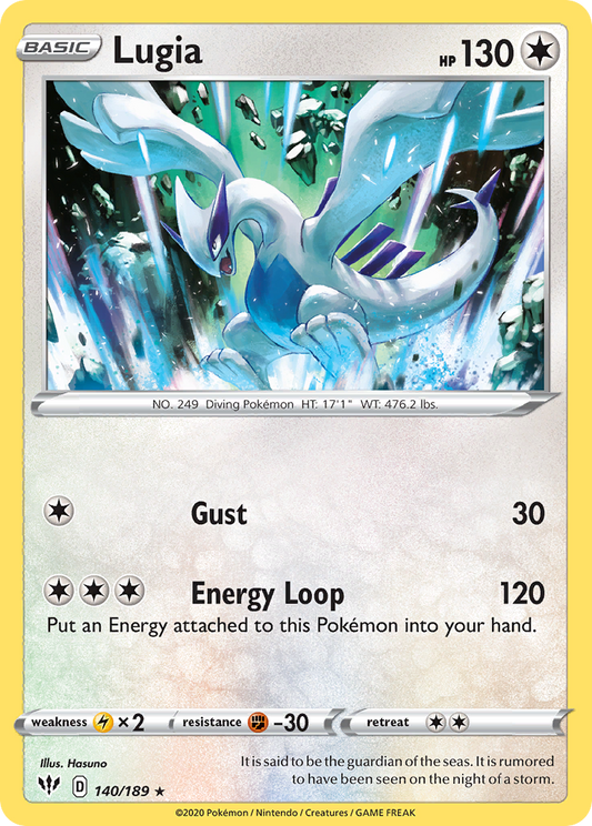 Lugia - Darkness Ablaze 140/189 - Near Mint
