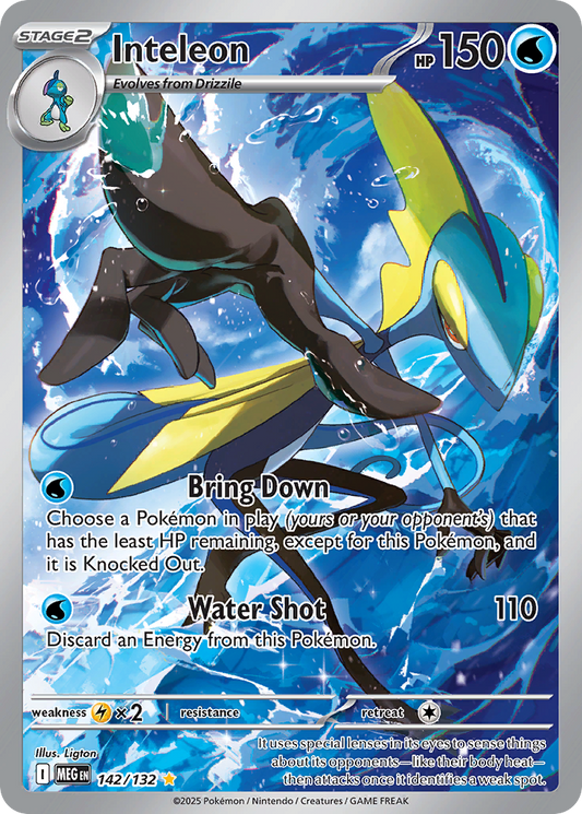 Inteleon - Mega Evolution 142/132 (Foil) - Near Mint