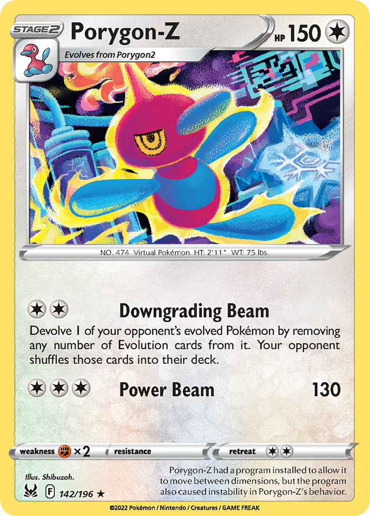Porygon-Z - Lost Origin 142/196 - Near Mint