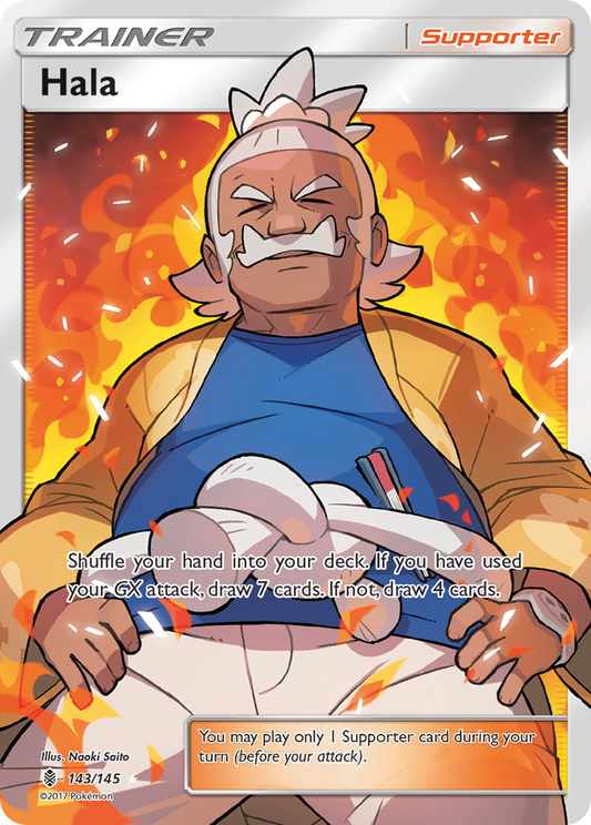Hala (Full Art) - Guardians Rising 143/145  (Foil) - Near Mint - Ungraded