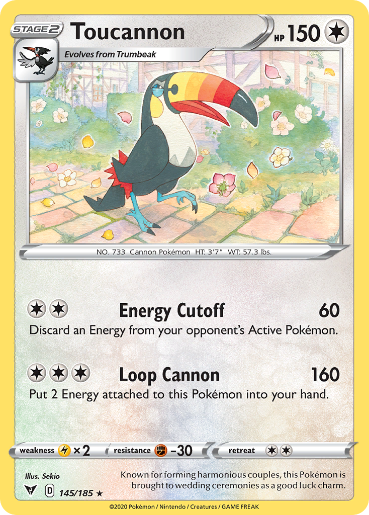 Toucannon - Vivid Voltage 145/185 - Near Mint