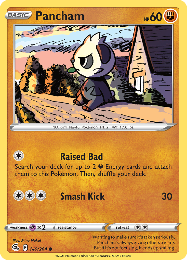 Pancham - Fusion Strike 149/264 - Near Mint