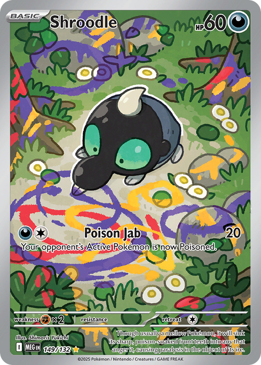 Shroodle - Mega Evolution 149/132 (Foil) - Near Mint
