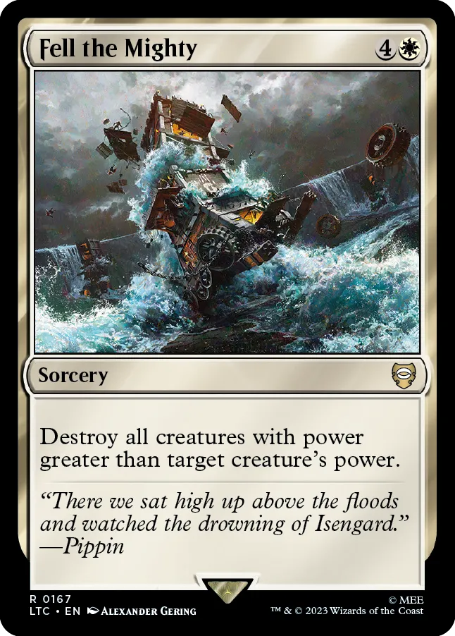 Fell the Mighty - LTC 167