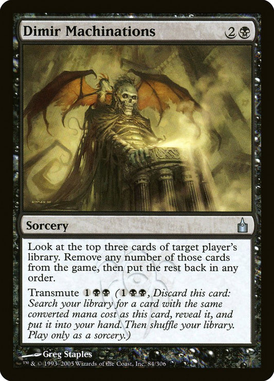 Dimir Machinations - Ravnica: City of Guilds 84