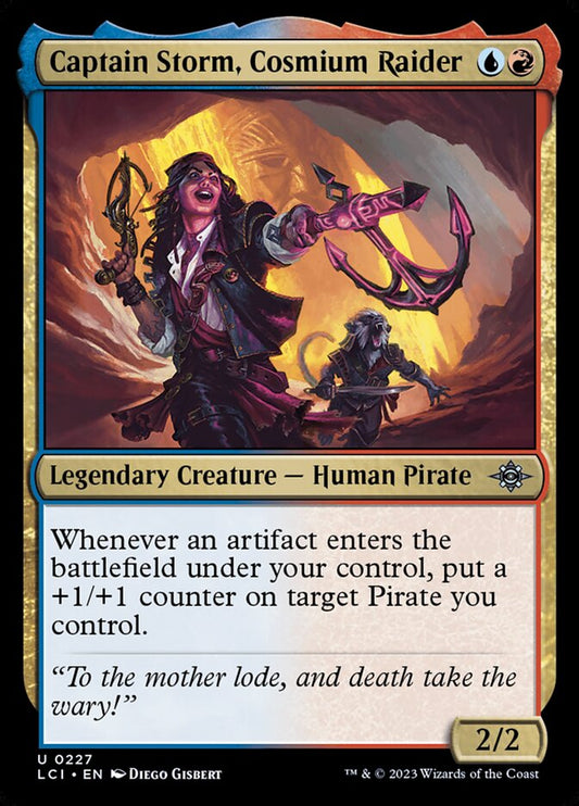 Captain Storm, Cosmium Raider - LCI 227  (Foil)