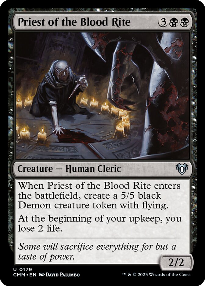 Priest of the Blood Rite - CMM 179