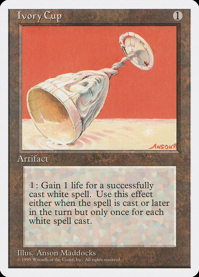 Ivory Cup - Fourth Edition 327