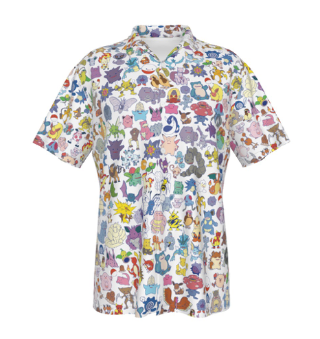 151 All Dittos (White) Button Shirt