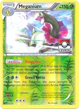 Meganium (League Promo) - League & Championship Cards 003/122 (Foil) - Near Mint