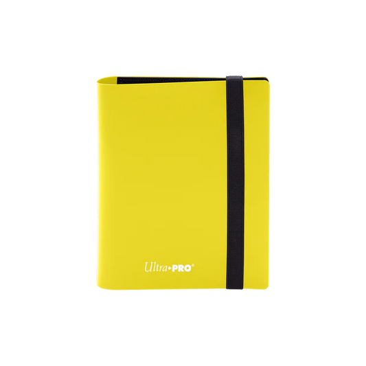Eclipse 2-Pocket Pro-Binder - Lemon Yellow