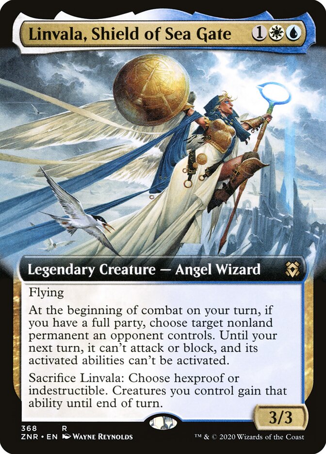 Linvala, Shield of Sea Gate - Zendikar Rising 368