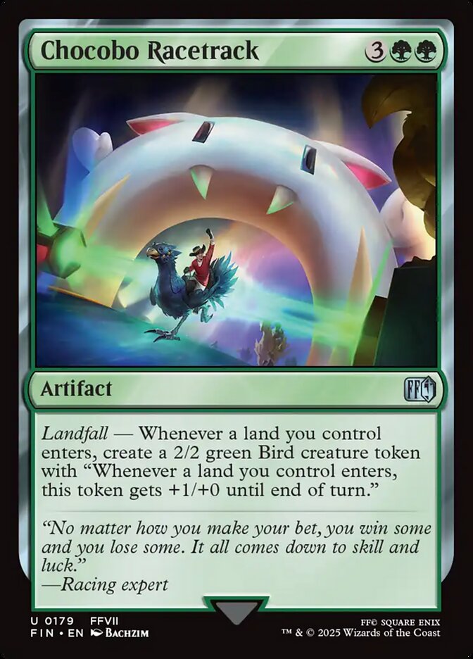 Chocobo Racetrack - FIN 179  (Foil)