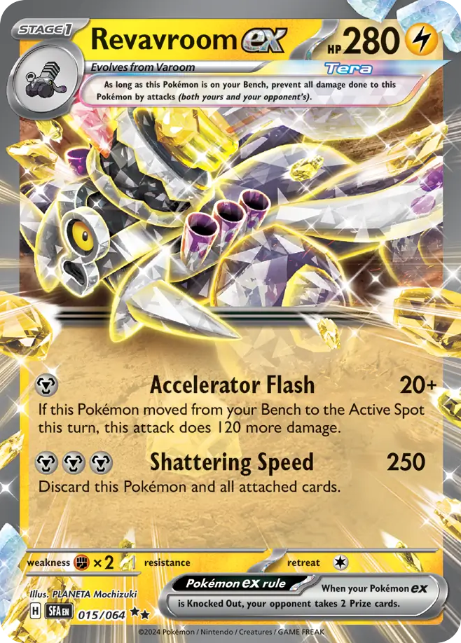 Revavroom ex - Shrouded Fable 015/064 (Foil) - Near Mint