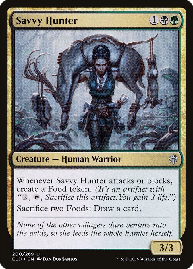 Savvy Hunter - Throne of Eldraine 200 (Foil)