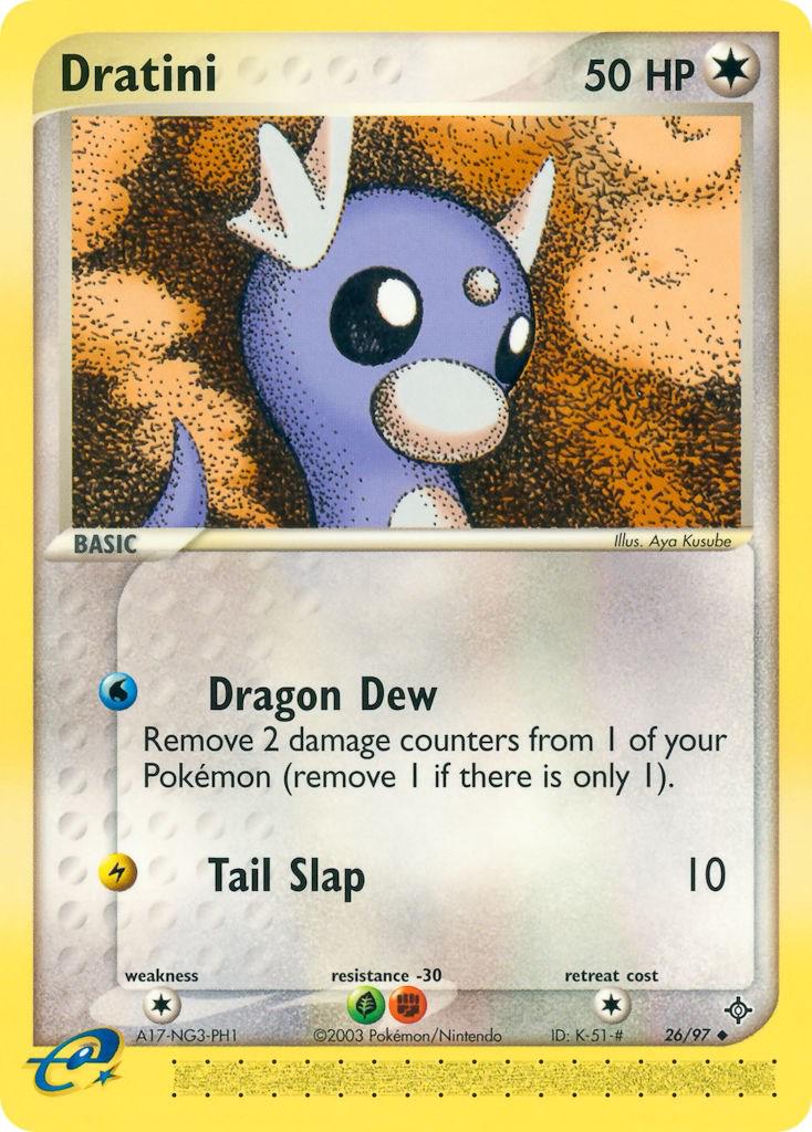 Dratini - EX Dragon 26  (Foil) - Lightly Played