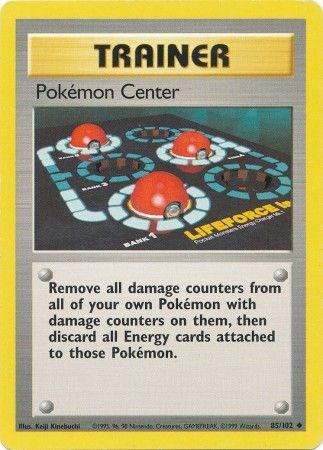 Pokemon Center - Base Set (Unlimited) 85 - Lightly Played