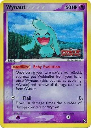 Wynaut - EX Power Keepers 70  (Foil) - Near Mint - Ungraded