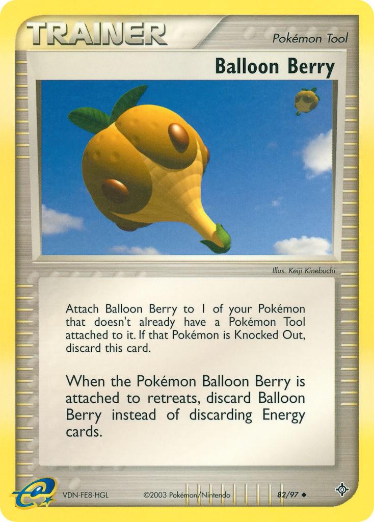 Balloon Berry - EX Dragon 82 - Near Mint