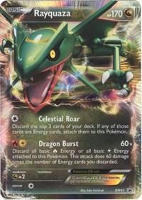 Rayquaza EX - Black and White Promos BW47  (Foil) - Moderately Played - Ungraded