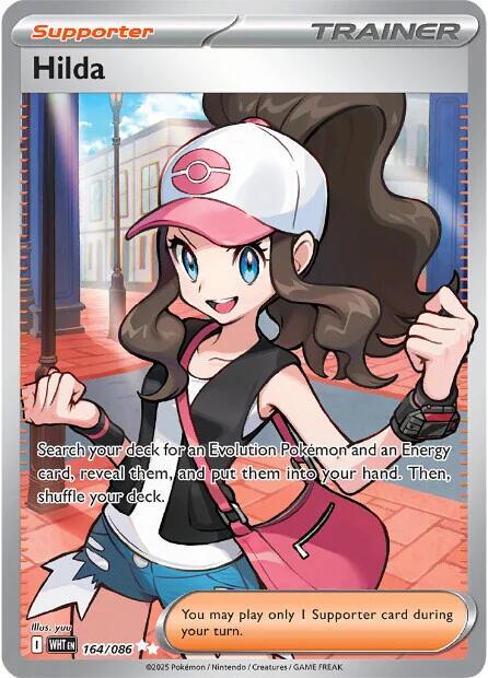 Hilda - Base 164/086  (Foil) - Near Mint - Ungraded
