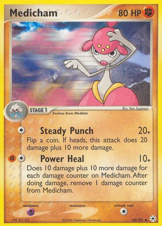 Medicham (42) - EX Hidden Legends 42 - Near Mint