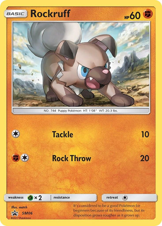 Rockruff - Sun & Moon Promo SM06  (Foil) - Near Mint