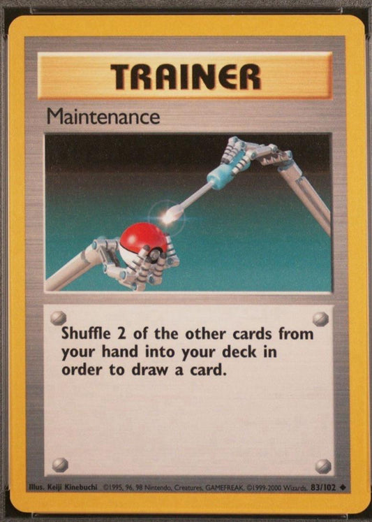 Maintenance - Base Set (Unlimited - 4th Print Run) 83 - Near Mint