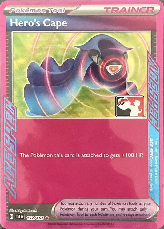 Hero's Cape - Prize Pack Series One 152/162  (Foil) - Near Mint - Ungraded