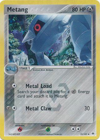 Metang (21) - EX Hidden Legends 21  - Moderately Played