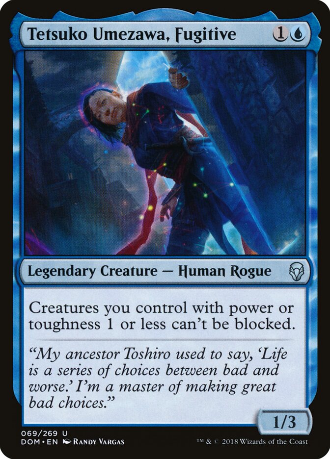 Tetsuko Umezawa, Fugitive - Dominaria 69