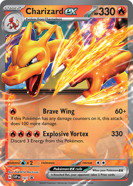 Charizard ex - Scarlet & Violet Promo 161 (Foil) - Near Mint