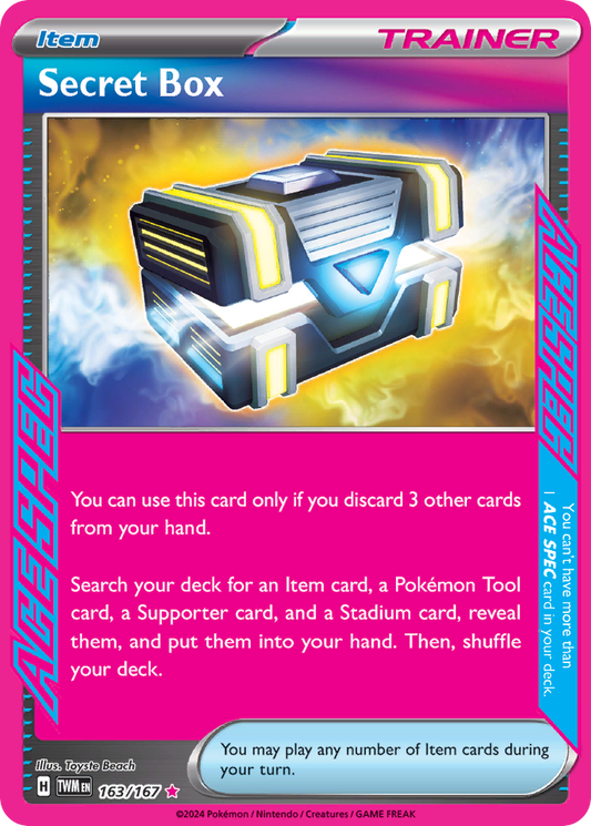 Secret Box - Twilight Masquerade 163/167 (Foil) - Damaged