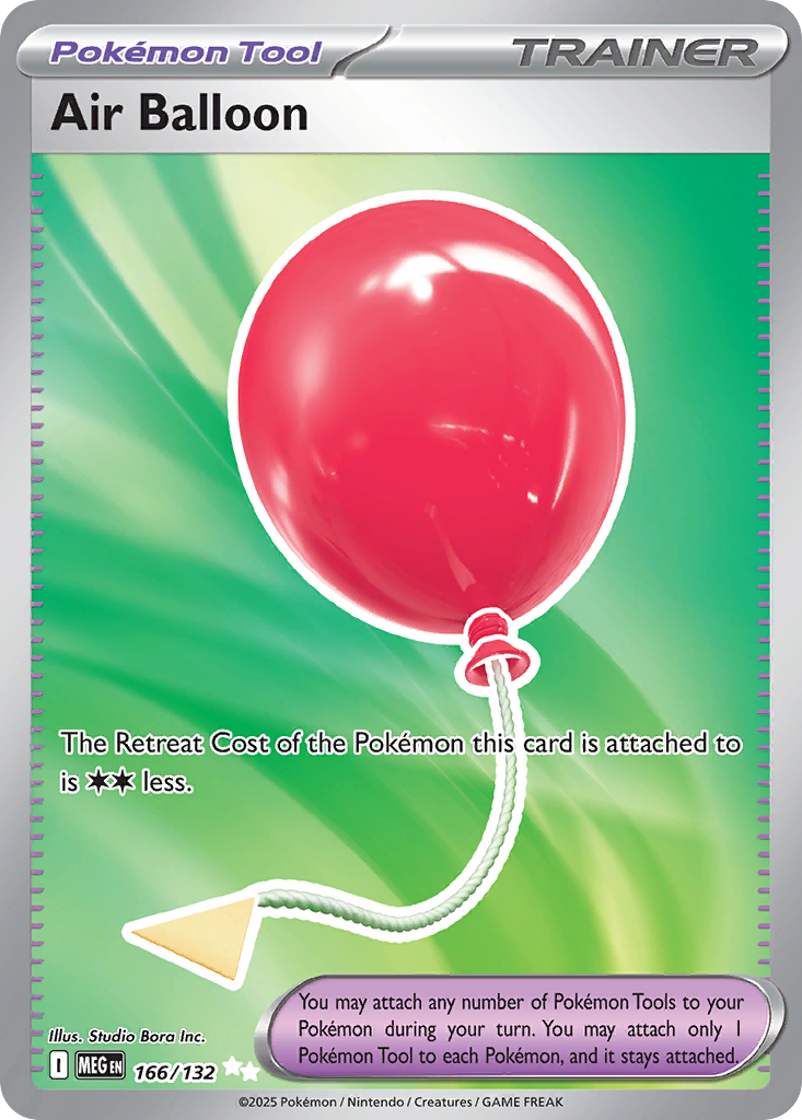 Air Balloon - Mega Evolution 166/132 (Foil) - Near Mint