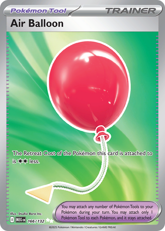 Air Balloon - Mega Evolution 166/132 (Foil) - Near Mint