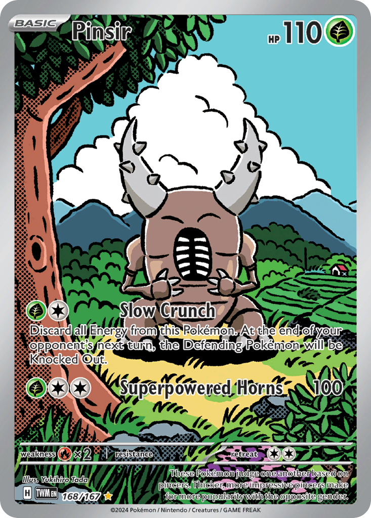 Pinsir - Twilight Masquerade 168/167 (Foil) - Near Mint