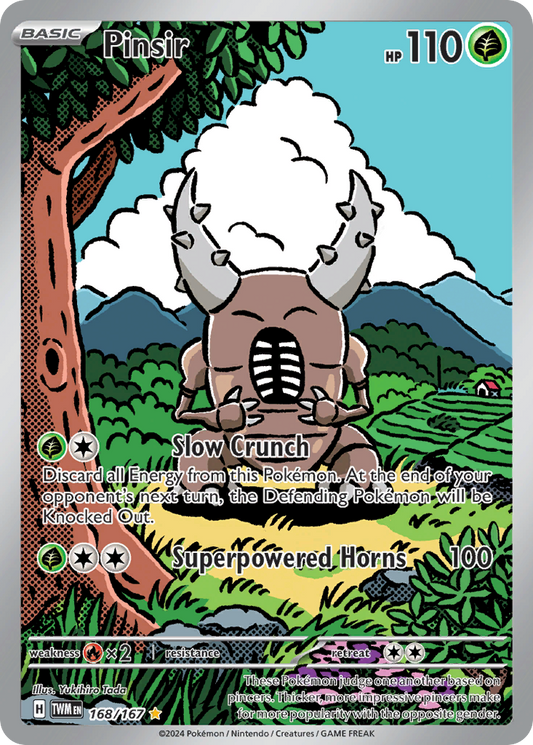 Pinsir - Twilight Masquerade 168/167 (Foil) - Near Mint