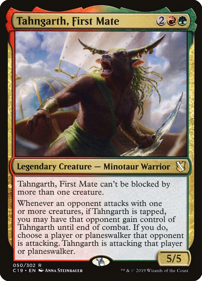 Tahngarth, First Mate - Commander 2019 50