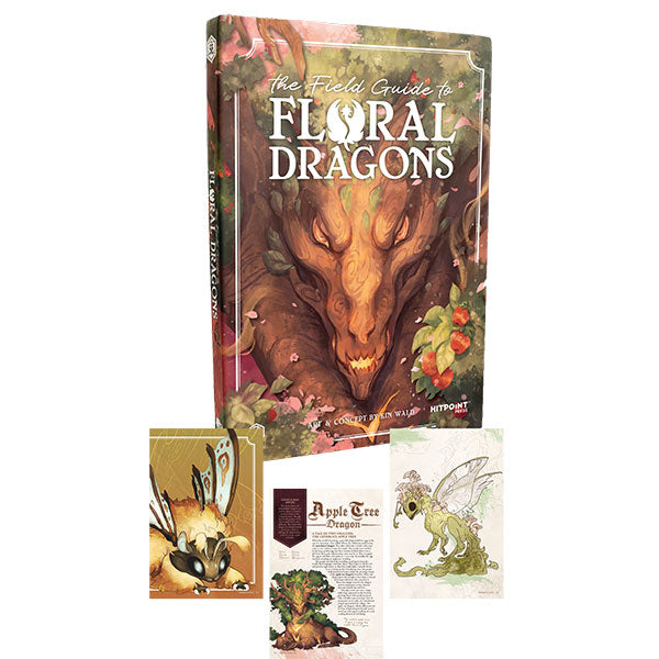 The Field Guide to Floral Dragons: Hardcover Book