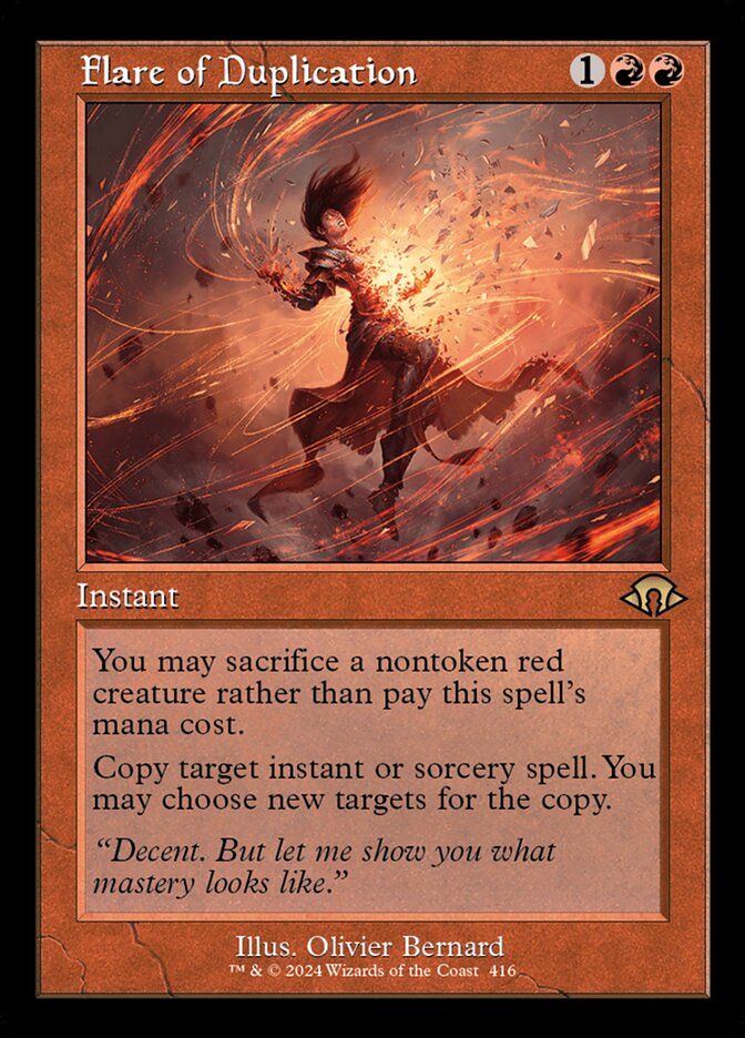 Flare of Duplication - MH3 416  (Foil)