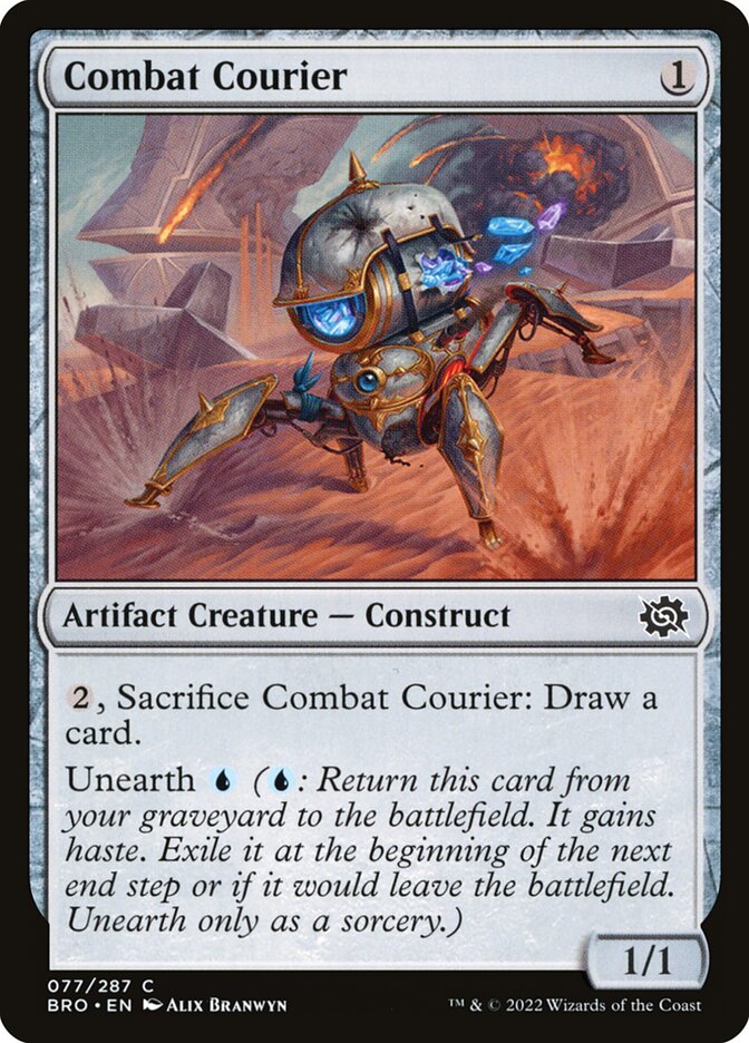 Combat Courier - BRO 77  (Foil)